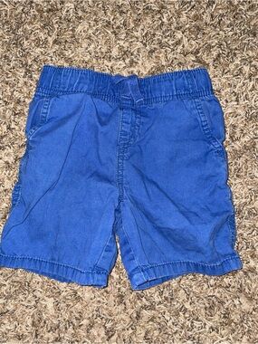Falls Creek Royal Blue Elastic-Waist Kids Shorts